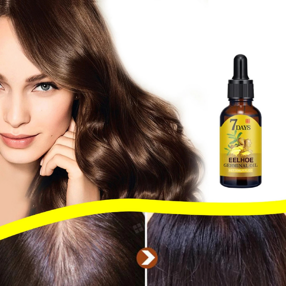 Cuidado Del Cabello Con Jengibre