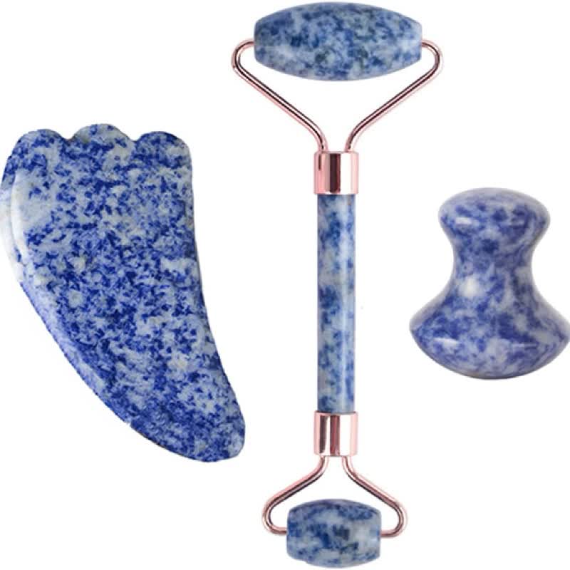 Almacoraluz Herramienta Facial de Jade Blanco